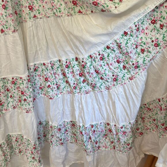 Palak Tiered Floral Maxi Dress Large - Picture 4 of 5